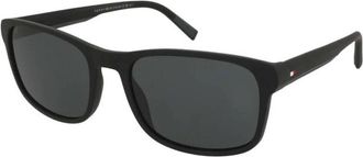 Tommy Hilfiger Full-rim Zonnebril - unisex - Zonnebrillen - Zwart - 56 MM - Accessoires