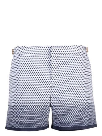 Orlebar Brown Costume da bagno a fiori - Bianco