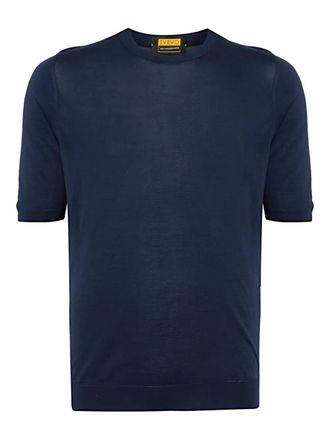 SVEVO cotton t-shirt - men - Cotton - M - Blue