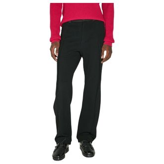 Kiko Kostadinov Kiko Kostadinov, Broeken, Heren, Zwart, L, Wol, Contrast Panel Pantalon