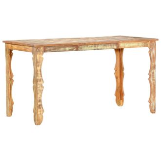 vidaXL Mesa De Comedor De Madera Maciza Reciclada 140x70x76 Cm Vidaxl