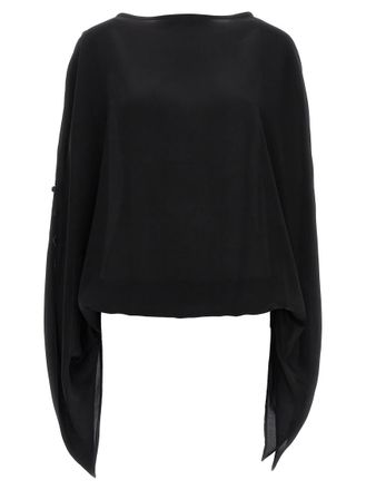 Max Mara Black Cristina Blouse