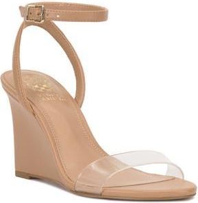 Vince Camuto Jefany Wedge Sandal in Milk Tea at Nordstrom Rack, Size 8.5