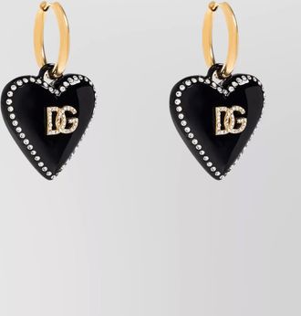 Dolce & Gabbana metal earrings embellished rhinestones