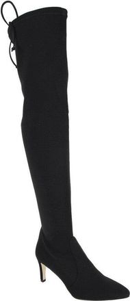 Stuart Weitzman Womens Stretch Fabric Lycra Over the Knee Boot