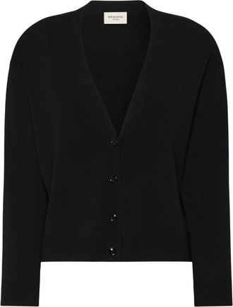 Max Mara Wkdboario Cardigan - Dames - Vesten - Zwart - L - Truien & Vesten