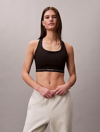 Calvin Klein Quick-Dry Medium-Impact Sports Bra