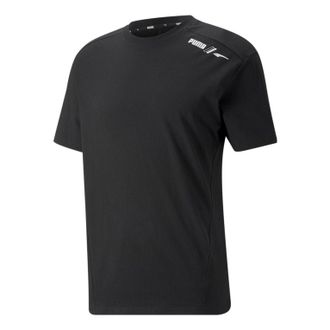 Puma Graphic Rubber Printed T-Shirt Black 849536-01
