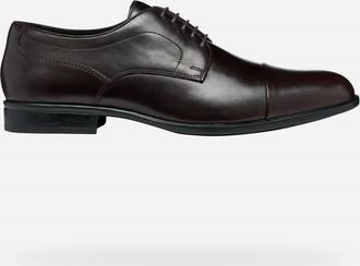 Geox Mens Iacopo Shoe In Coffee