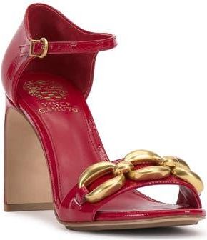 Vince Camuto Aurelia Ankle Strap Sandal in Flame at Nordstrom Rack, Size 5.5
