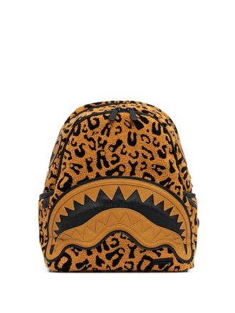 Sprayground The Wild One Savage leopard-print backpack - Brown