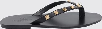 Valentino Garavani Sandali infradito Rockstud in pelle di vitello con borchie
