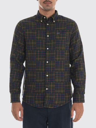 Barbour Camicia a maniche lunghe in cotone con motivo a quadri check