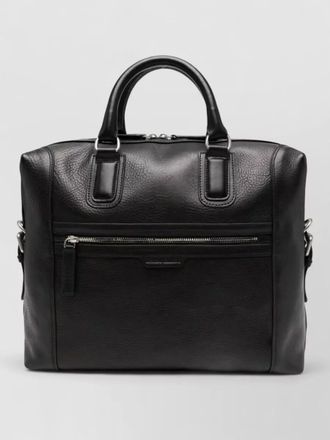 Officine Creative jules 007 leather business laptop briefcase