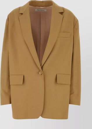 Max Mara monica blazer in stretch cotton