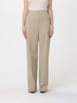 Patrizia Pepe Gabardine Wide Leg Trousers