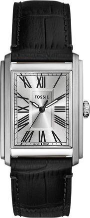 Fossil Mens Carraway Silver Dial Watch