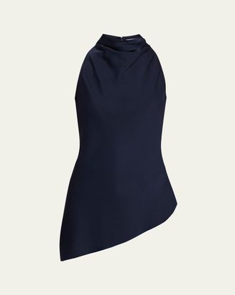Veronica Beard Radford Asymmetric Tunic Top