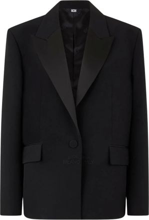 GCDS Blazer Smoking - - Jackets - Donna - Nero - L