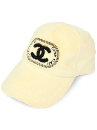 Chanel 1990-2000s pet met CC-logo - Beige