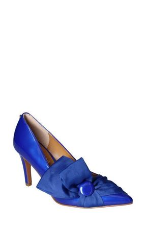J. Rene&eacute; Hirisha Pointed Toe Pump in Cobalt at Nordstrom, Size 8