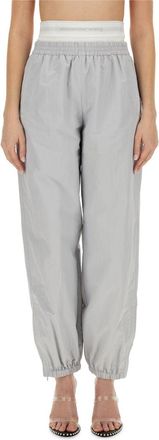 Alexander Wang Polyester Athletic Joggers - Gray