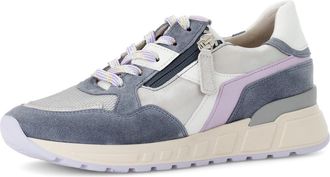 Gabor Audio Blue Suede Womens Trainers 86.368.61