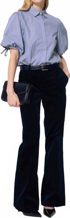 Tara Jarmon Womens Caly Top In Blue