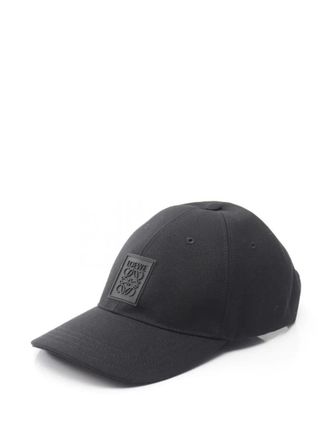 Loewe 2020s patch anagram cap - Black
