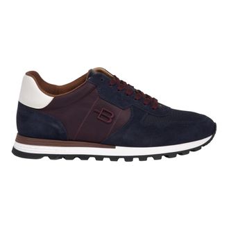 Baldinini Suede and Nylon Sneaker - Heren - Schoenen - Veelkleurig - Maat: 45 EU Nylon