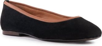 Seychelles Womens City Streets Suede Flats In Black Suede