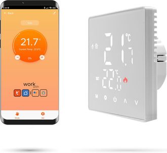 OEM Termostato De Ambiente Zigbee Tuya 16a Std Blanco