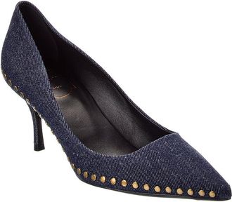 Roger Vivier Denim Pump