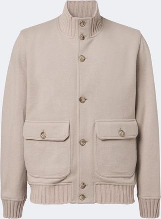 Fedeli Giacca bomber in cashmere