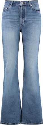 A.P.C. Romy High-rise Flared Jeans - Dames - Flared Jeans - Blauw - W26 - Katoen - Jeans