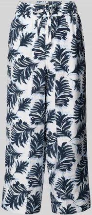 Tom Tailor Regular Fit Culotte aus Viskose-Mix in Marine, Gr&ouml;&szlig;e 34/28