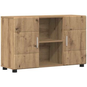 vidaXL Sideboard with Shelf FLORIN Artisan Oak 88.5 x 30.5 x 55.5 cm vidaXL