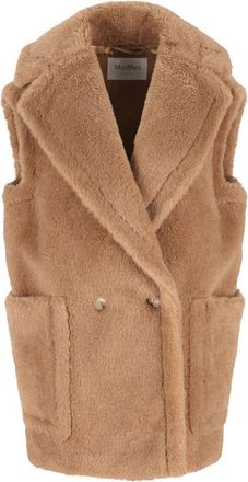 Max Mara Wool Double Breasted Vest