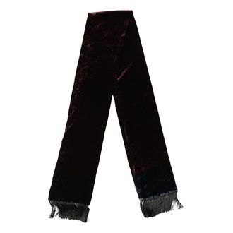 Dolce & Gabbana Scarves, unisex, Black, Size: ONE SIZE Long Scarf