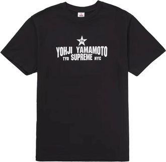 SUPREME Tops, Heren, Zwart, L, T-Shirts