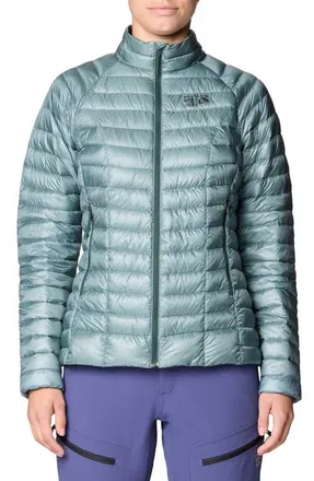 Mountain Hardwear Ghost Whisperer Packable 800-Fill Power Down Jacket in Blue Sage at Nordstrom, Size X-Large
