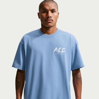 Nike Mens Nike ACG Dri-FIT T-Shirt in Blue | IH1314-486