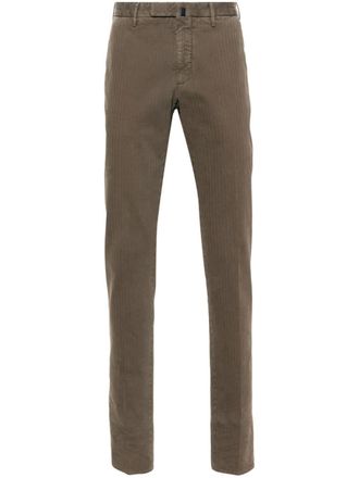 Incotex Gestreepte pantalon - Grijs