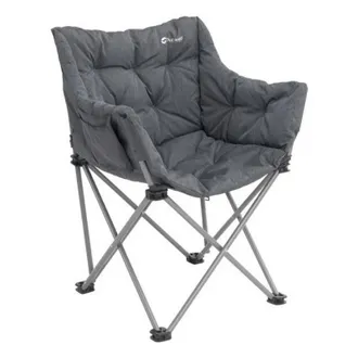Outwell 470474 Silla De Camping Y Taburete 4 Pata(s) Negro, Gris