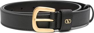 Valentino Garavani Belts, female, Black, 85 CM, VLogo Signature Belt