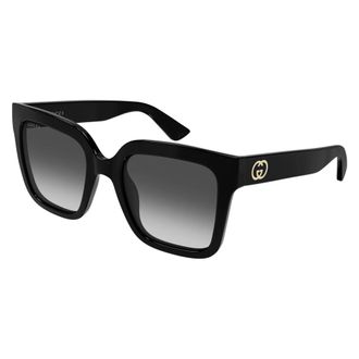 Gucci Zonnebril - Dames - Accessoires - Zwart - Maat: 53 MM Nylon