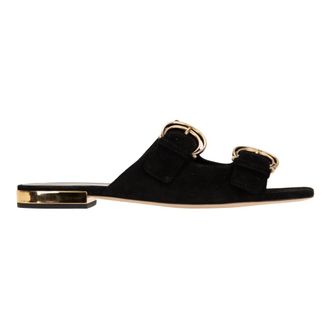 Chlo&eacute; Sliders, female, Black, Size: 6 US Sliders