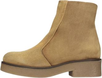 Chie Mihara Yeti 41 Su&egrave;de Enkellaarsjes - Dames - Enkellaarsjes - Geel - 36 1/2 EU - Su&egrave;de - Schoenen