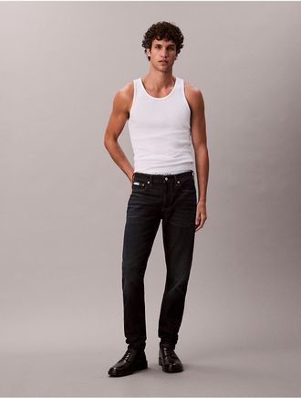 Calvin Klein Jeans Calvin Klein Mens Slim Tapered Jeans - Blue - 29W x 30L