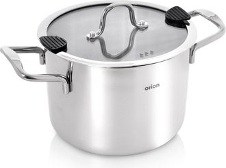 OEM Olla Orion Venice Con Tapa, Acero Inoxidable, 20 Cm, 4,6 L, Premium